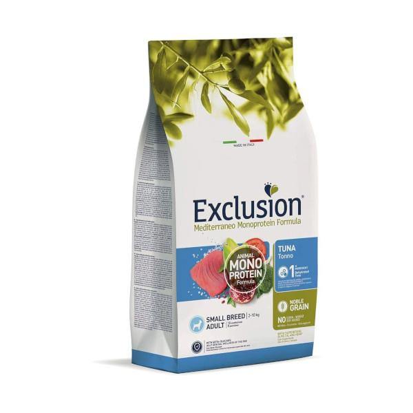 Exclusion - Mediterraneo Monoprotein Adult Small Breed con Tonno 2 kg Exclusion - Mediterraneo Monoprotein Adult Small Breed con Tonno 2 kg